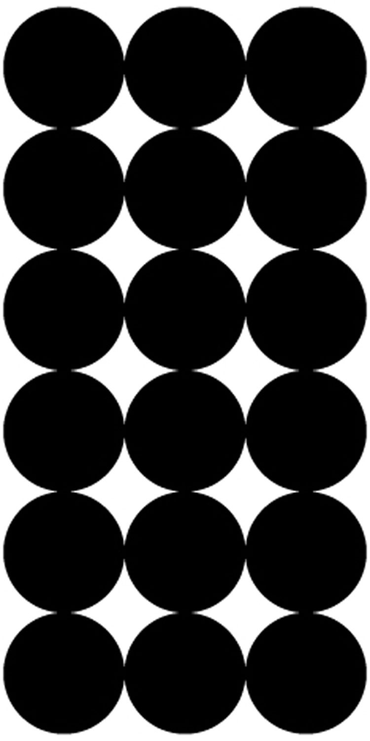 ProShot P216 SplatterShot Repair Pasters Black 1 Inch SelfAdhesive 216 Pasters | 709779901630