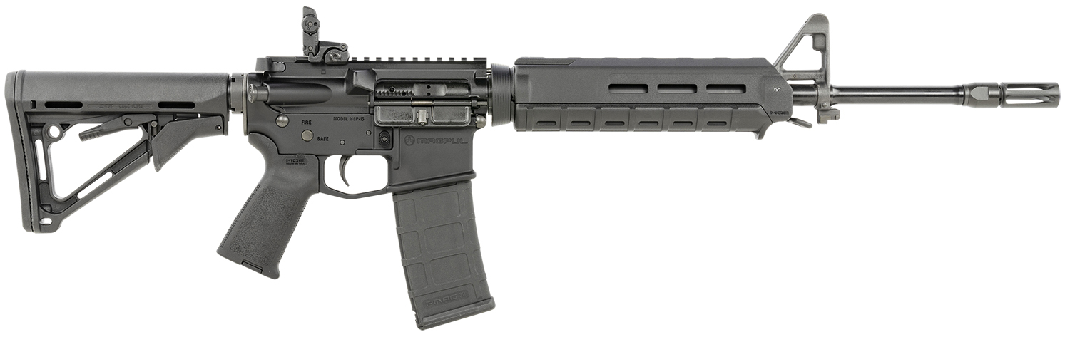 Smith  Wesson LE 311053 MP15 Magpul MOE Semi-Automatic 223 Remington/5.56 NATO 16 Inch 301 Magpul MOE SL Black Stk Black Armornite  | 5.56x45mm NATO | 022188149050