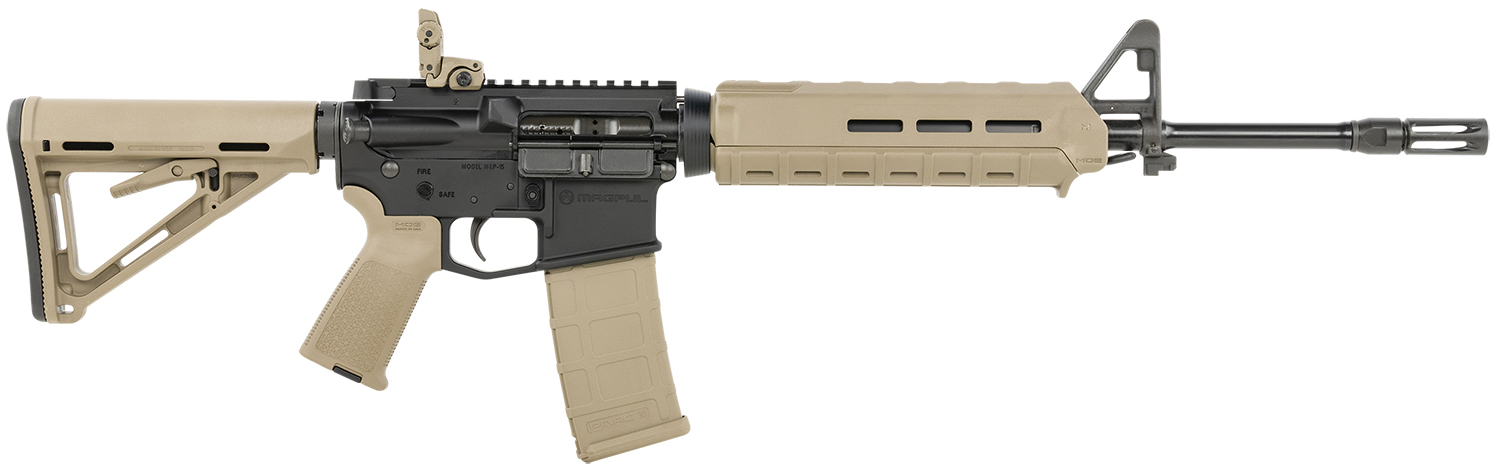 Smith  Wesson LE 311054 MP15 Magpul MOE Semi-Automatic 223 Remington/5.56 NATO 16 Inch 301 Magpul MOE SL Flat Dark Earth Stk Black Armornite | 022188149074