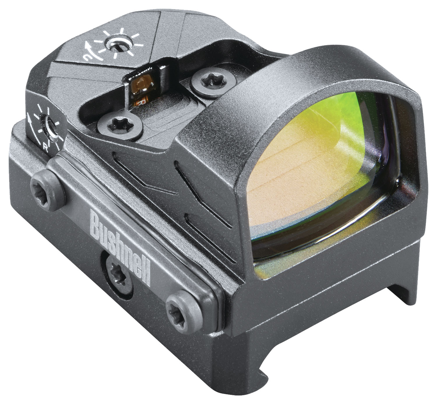 Bushnell AR750006 Advance Micro Reflex Sight  Matte Black 1x 5 MOA Red Dot Reticle