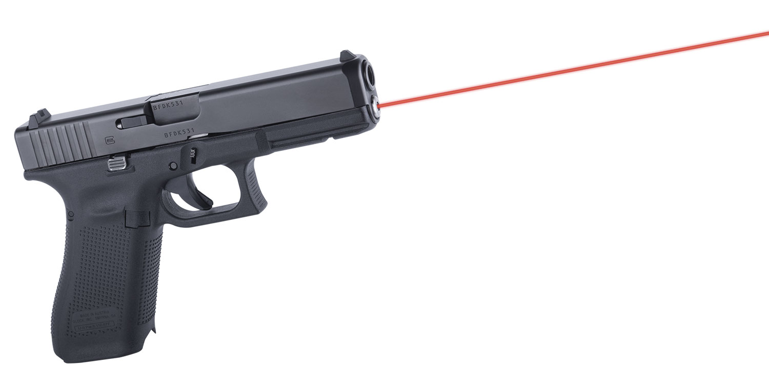 LaserMax LMSG517 Guide Rod Laser 5mW Red Laser with 635nM Wavelength & Made of Aluminum for  Glock 17, 17 MOS, 34 MOS Gen5