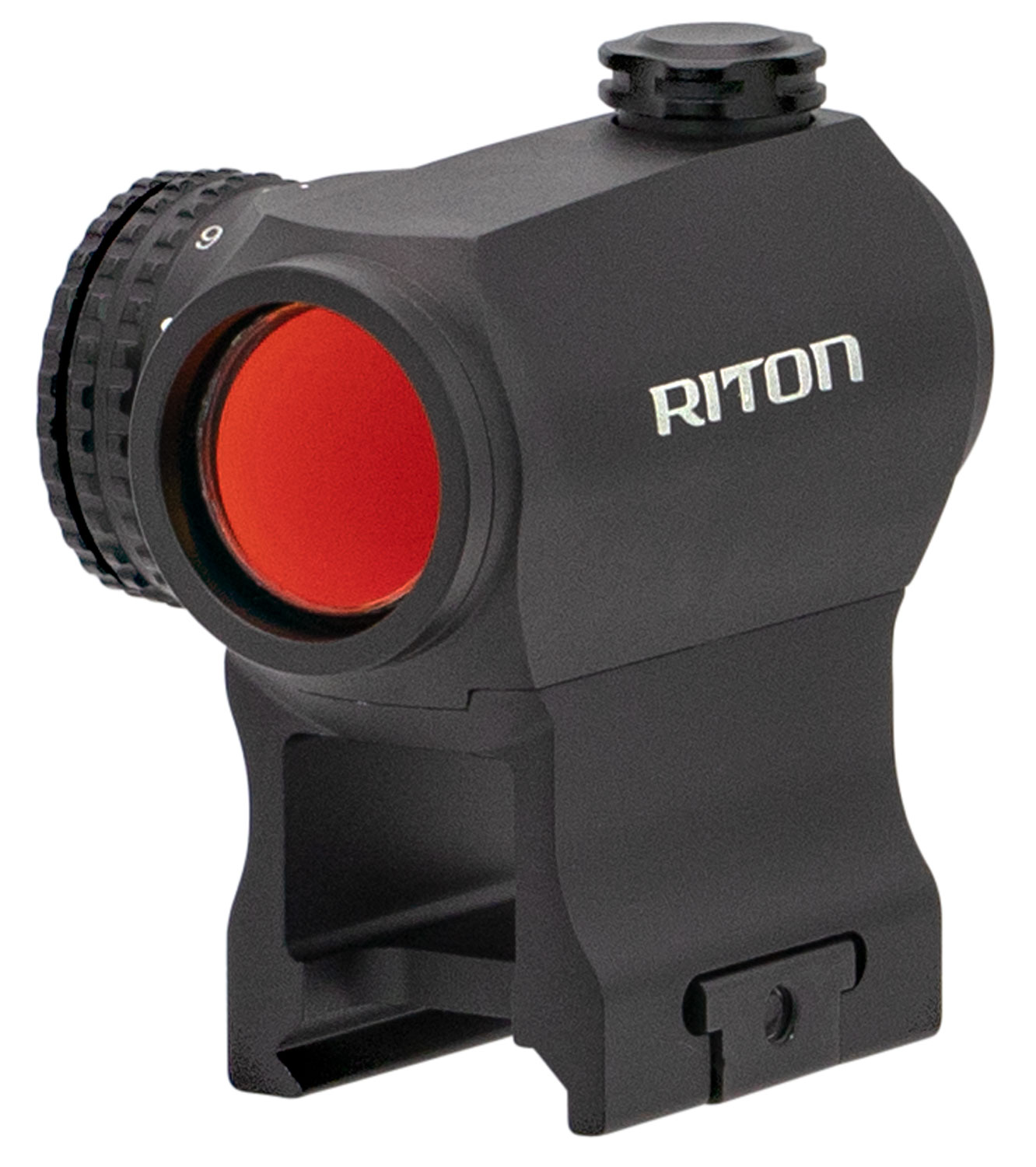 RITON OPTICS 52466 RTR Mod 3 RMD 1x 23mm Obj 2 MOA Red Dot Black Matte CR2032 Lithium | 019962524660