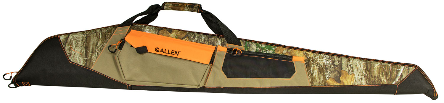 Allen 67752 Uncomaphgre Shotgun Case made of Endura with Realtree Edge Finish & Black Panels, Foam Padding, Accessory Pocket with Flap, Mesh Pocket & Lockable Zipper 52