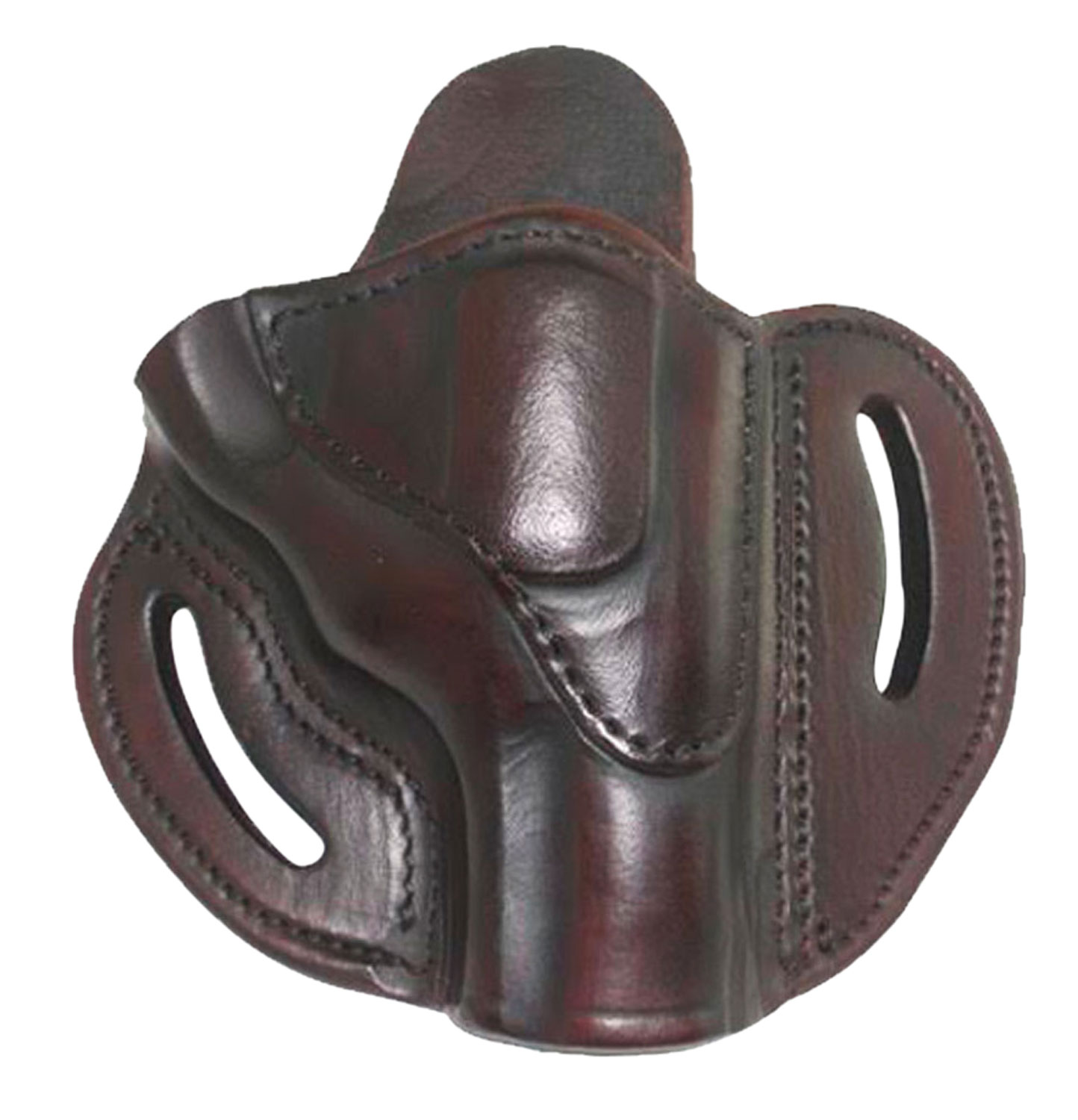 1791 Gunleather RVH2SSBRR RVH2S  OWB Size 02S Signature Brown Leather Belt Slide Fits S&W K Frame Right Hand