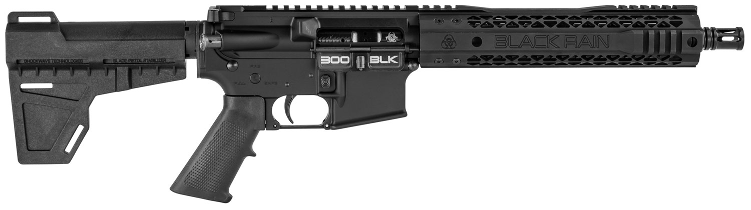Black Rain BROSPEC15300BLKPBLADE Spec15  Tactical Pistol 300 Blackout 10.50