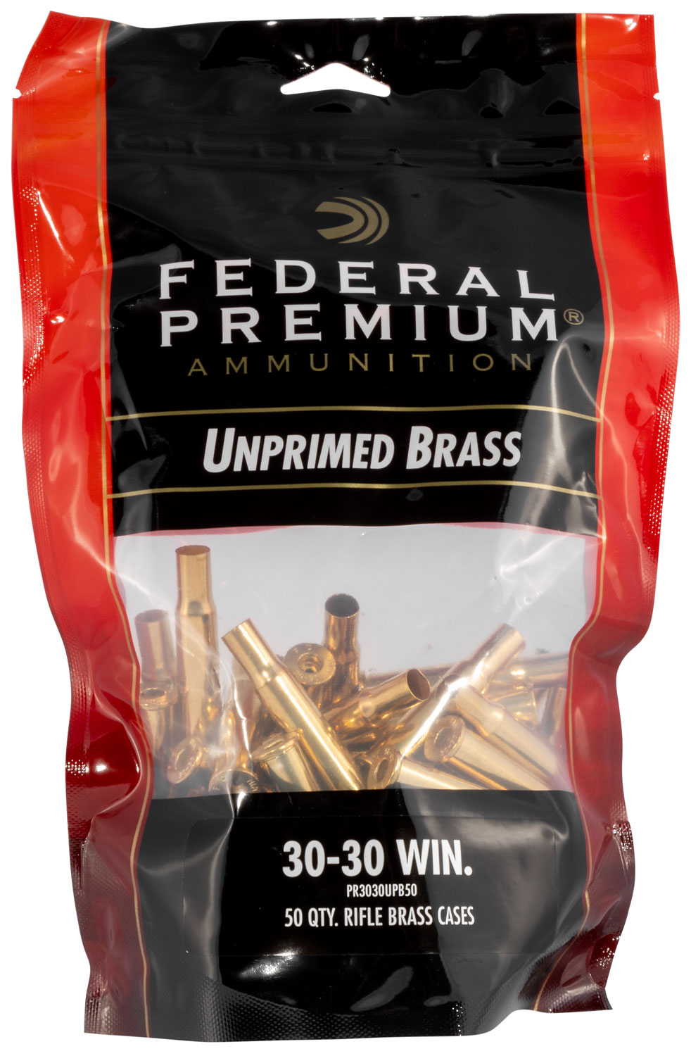 Federal PR3030UPB50 Gold Medal  30-30 Win Rifle Brass 50 Per Bag