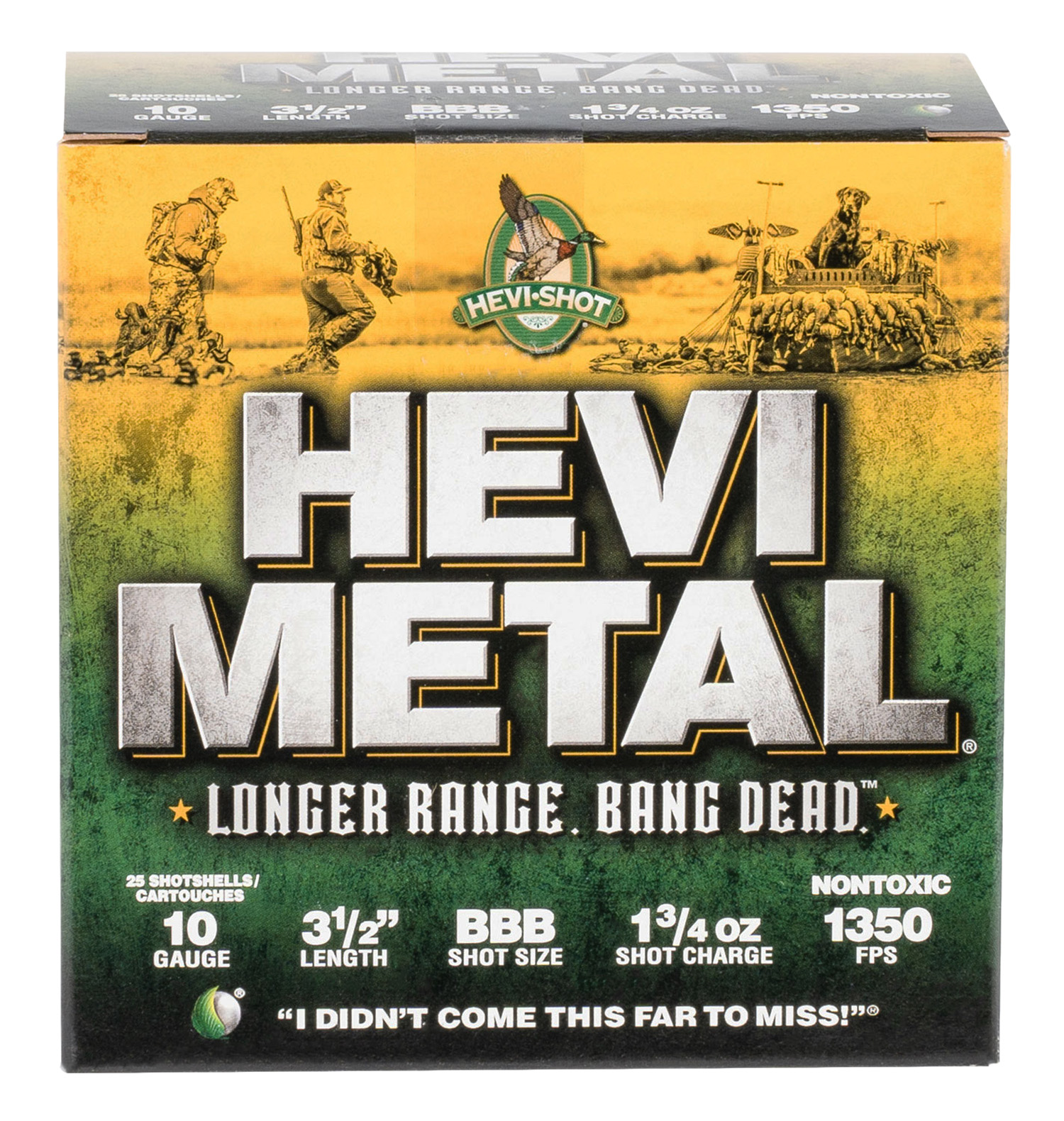 HEVI-Metal HS37508 Hevi-Metal Longer Range 10 Gauge 3.50