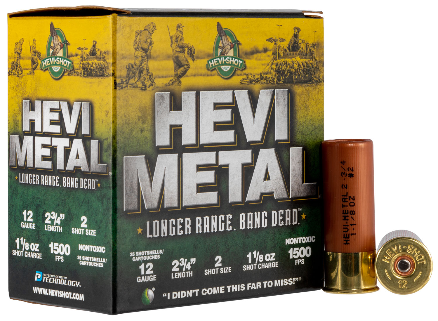 HEVI-Metal HS38702 Hevi-Metal Longer Range 12 Gauge 2.75