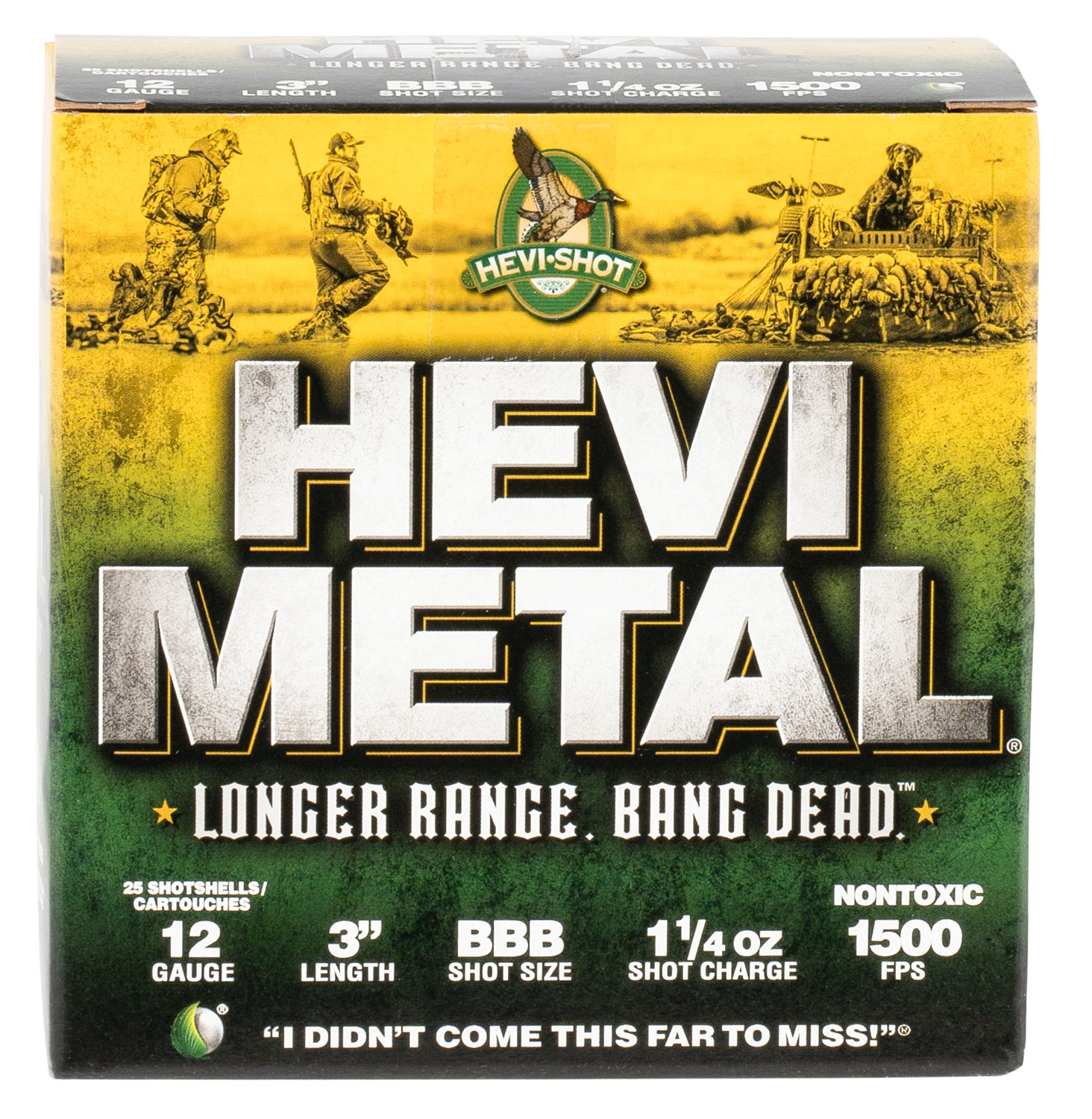 HEVI-Metal HS38008 Hevi-Metal Longer Range 12 Gauge 3