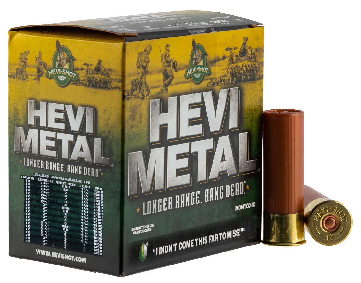 HEVI-Metal HS38502 Hevi-Metal Longer Range 12 Gauge 3.50