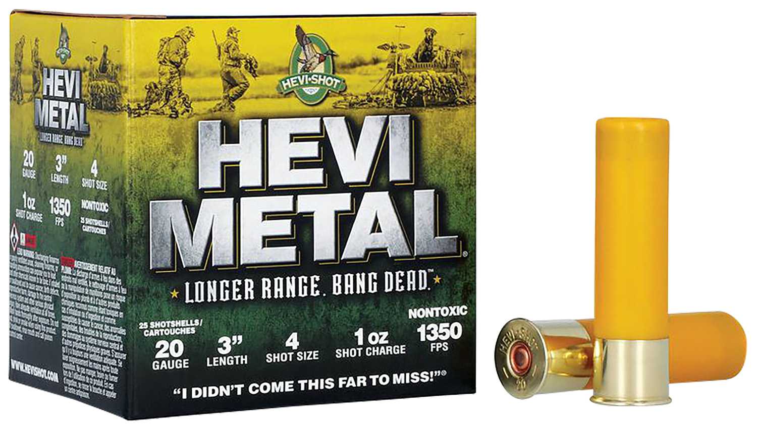 HEVI-Metal HS39004 Hevi-Metal Longer Range 20 Gauge 3