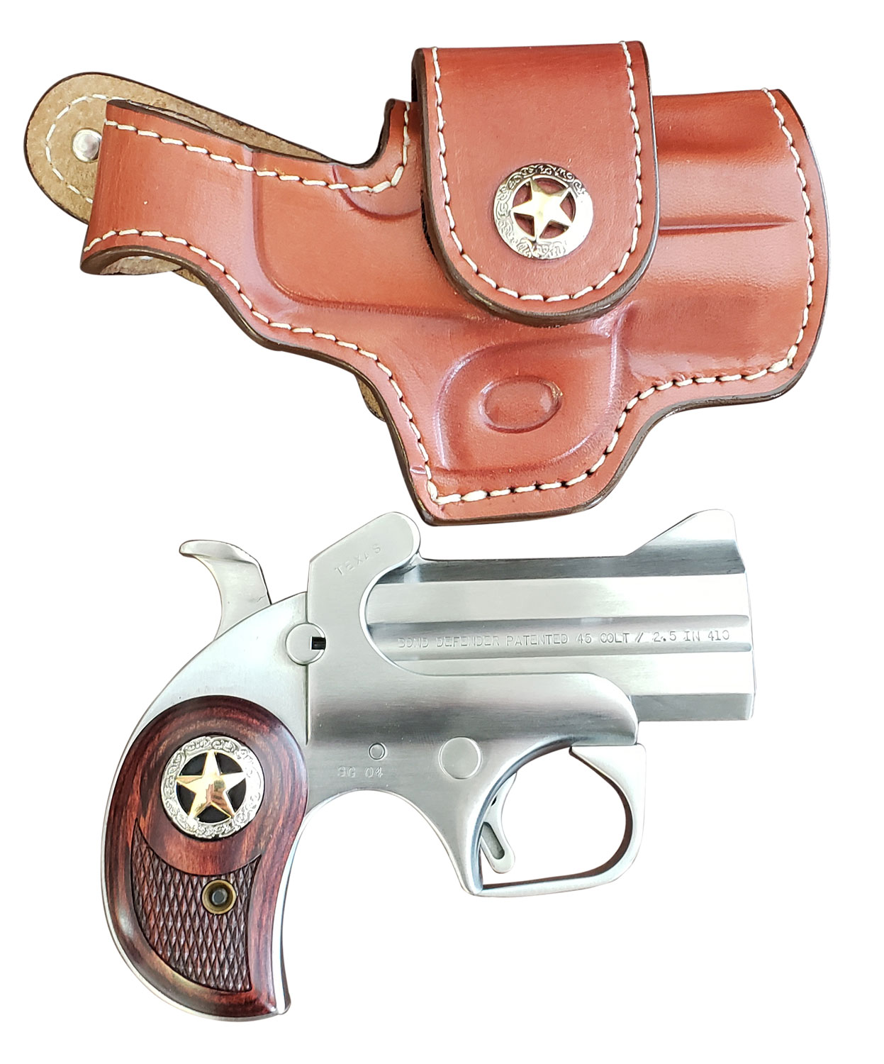 Bond Arms BARD Rustic Defender  45 Colt (LC) Caliber or 2.50