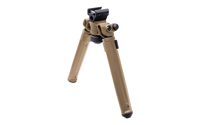 Magpul MAG941-FDE Bipod  made of Aluminum with Flat Dark Earth Finish, 1913 Picatinny Rail Attachment, 6.30-10.30
