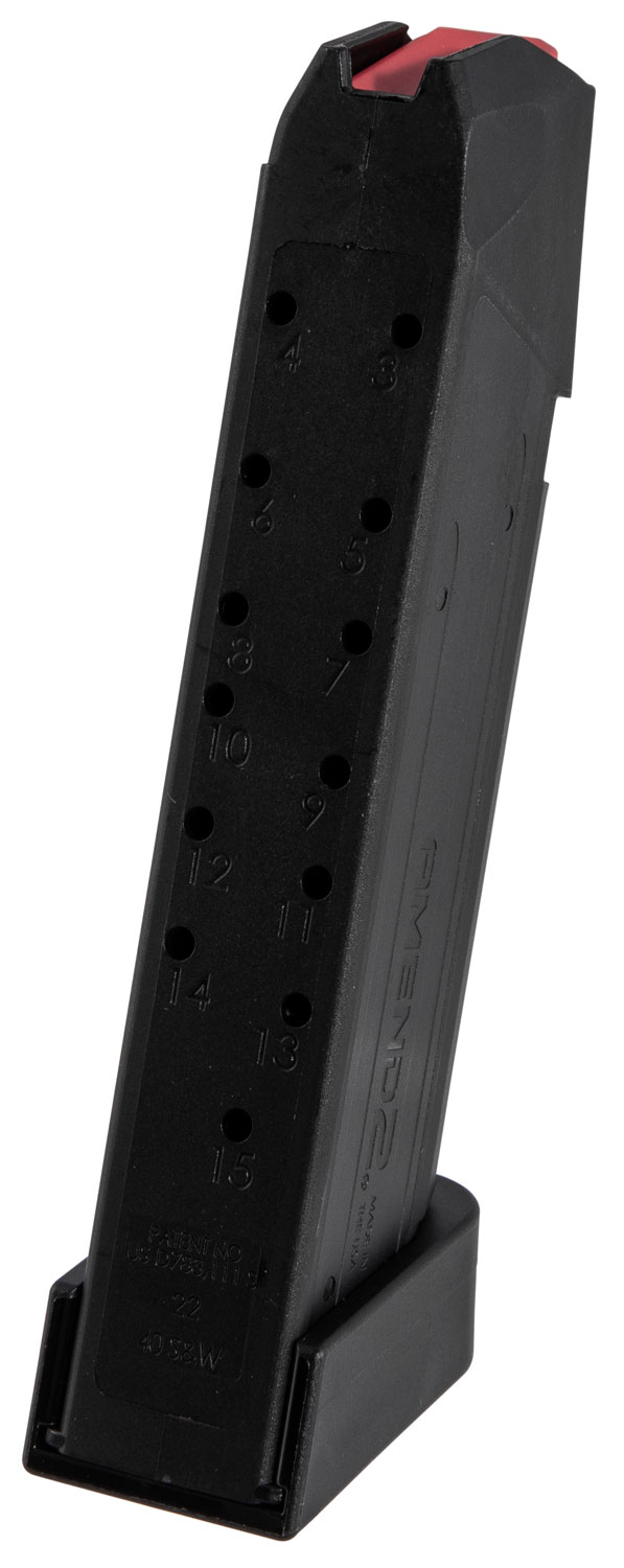 Amend2 A2GLOCK22BLK A2-22  15rd 40 S&W Compatible w/Glock 22 Black Polymer