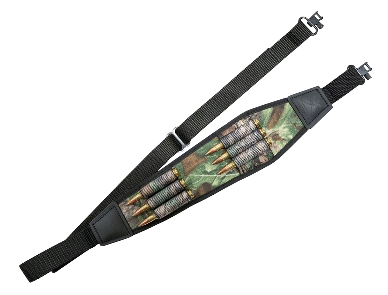 GrovTec US Inc GTSL115 Rifle Ammo  with Realtree Xtra Finish, Padded Design, 6 Cartridge Loops & Locking Swivels for Rifles