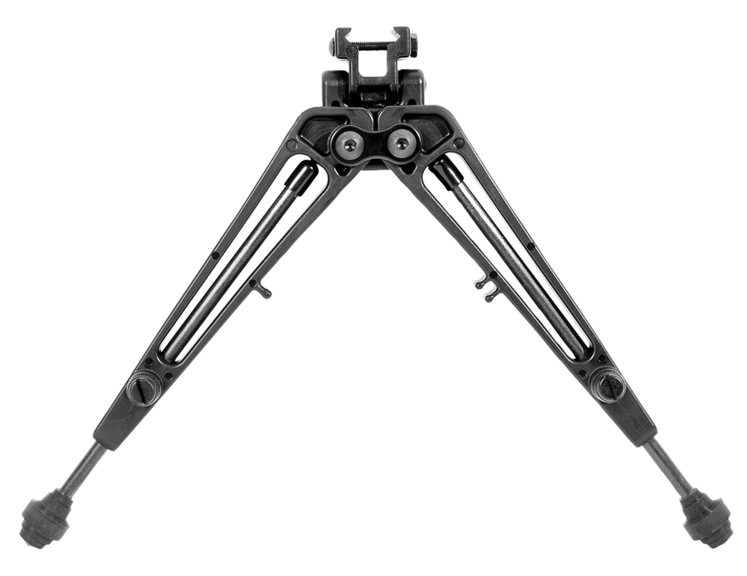 Limbsaver 12601 True-Track Bipod made of Durable Isoplast with Black Finish, Rubber Feet, Sling Stud Attachment, 7-11