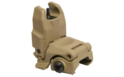 Magpul MAG247-FDE MBUS Sight Front  Black Folding for AR-15/M16