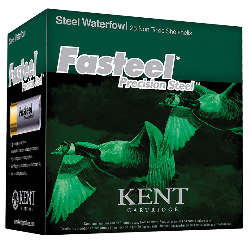Kent Cartridge K122ST30BB Fasteel Waterfowl 12 Ga 2.75