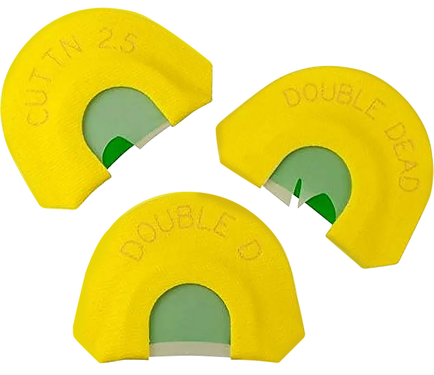 HS Strut 05933 Ultimate Starter Pack  Diaphragm Call Attracts Turkeys Yellow 3 Per Pkg | 021291059331