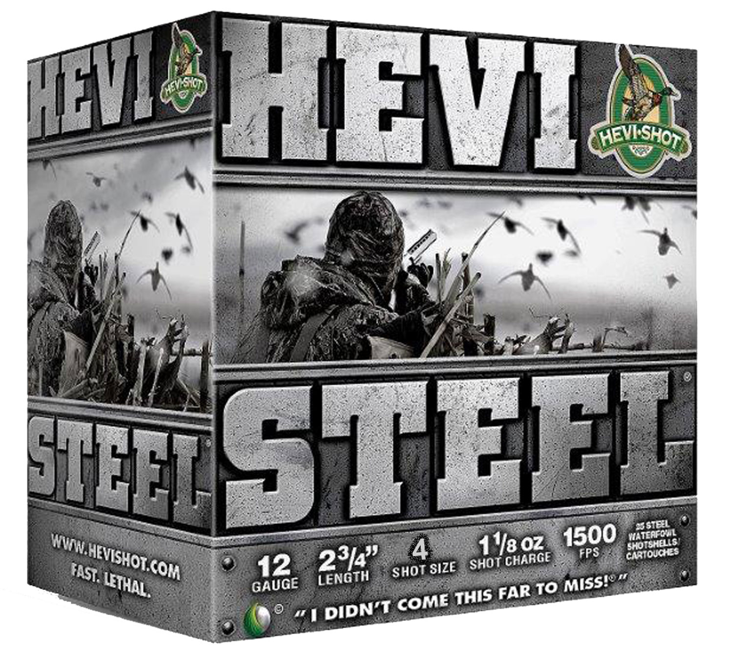 HEVI-Shot HS61224 HEVI-Steel  12 Gauge 2.75