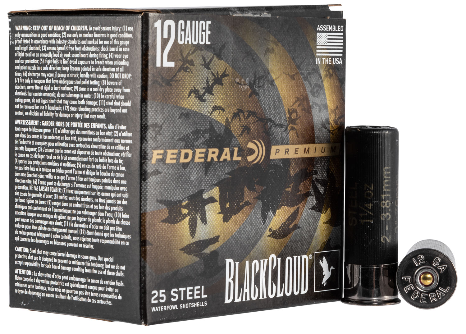 Federal PWBXI1422 Black Cloud FS Steel 12 Gauge 3