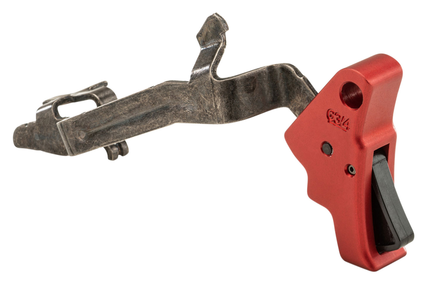 Apex Tactical 102150 Action Enhancement Kit Red Drop-in Trigger Compatible w/Glock 17/17L/19/22-27/31-39 Gen3-4