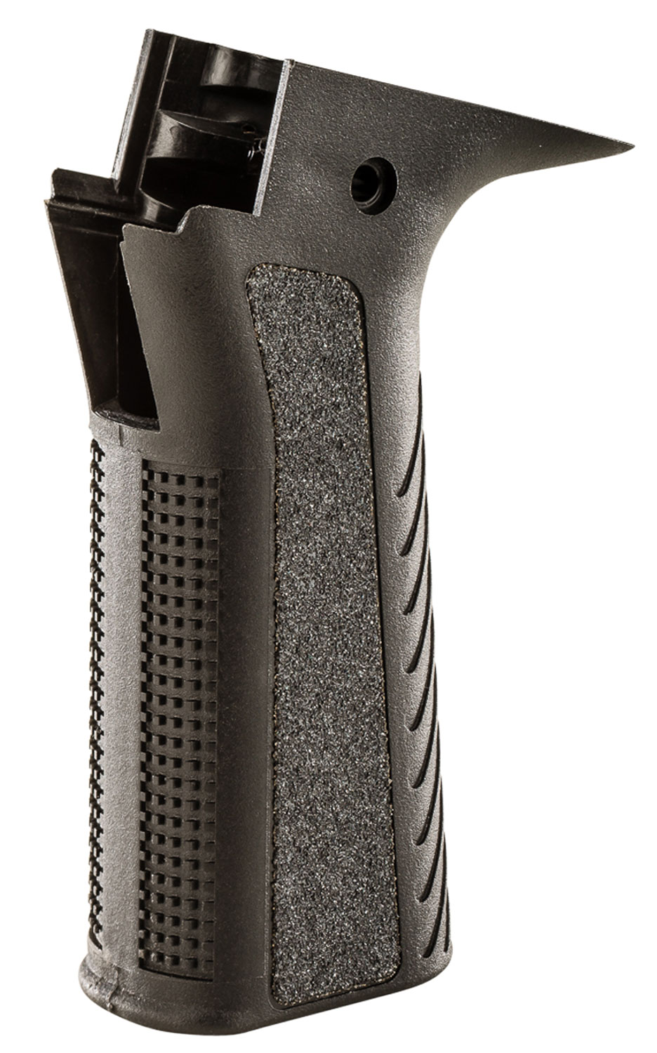 Apex Tactical 116110 Optimized Grip  Made of Polymer With Black Aggressive Textured Finish for CZ Scorpion EVO 3 S1