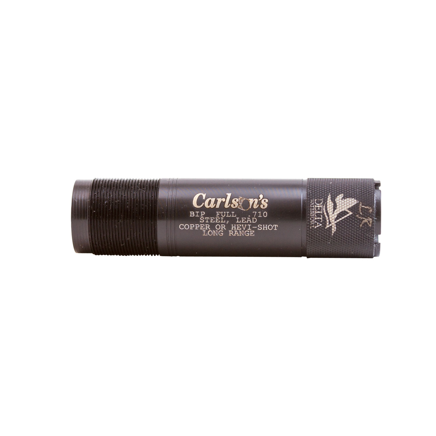 Carlsons Choke Tubes 07368 Delta Waterfowl  Browning Invector-Plus 20 Gauge Long Range 17-4 Stainless Steel Blued (Extended)