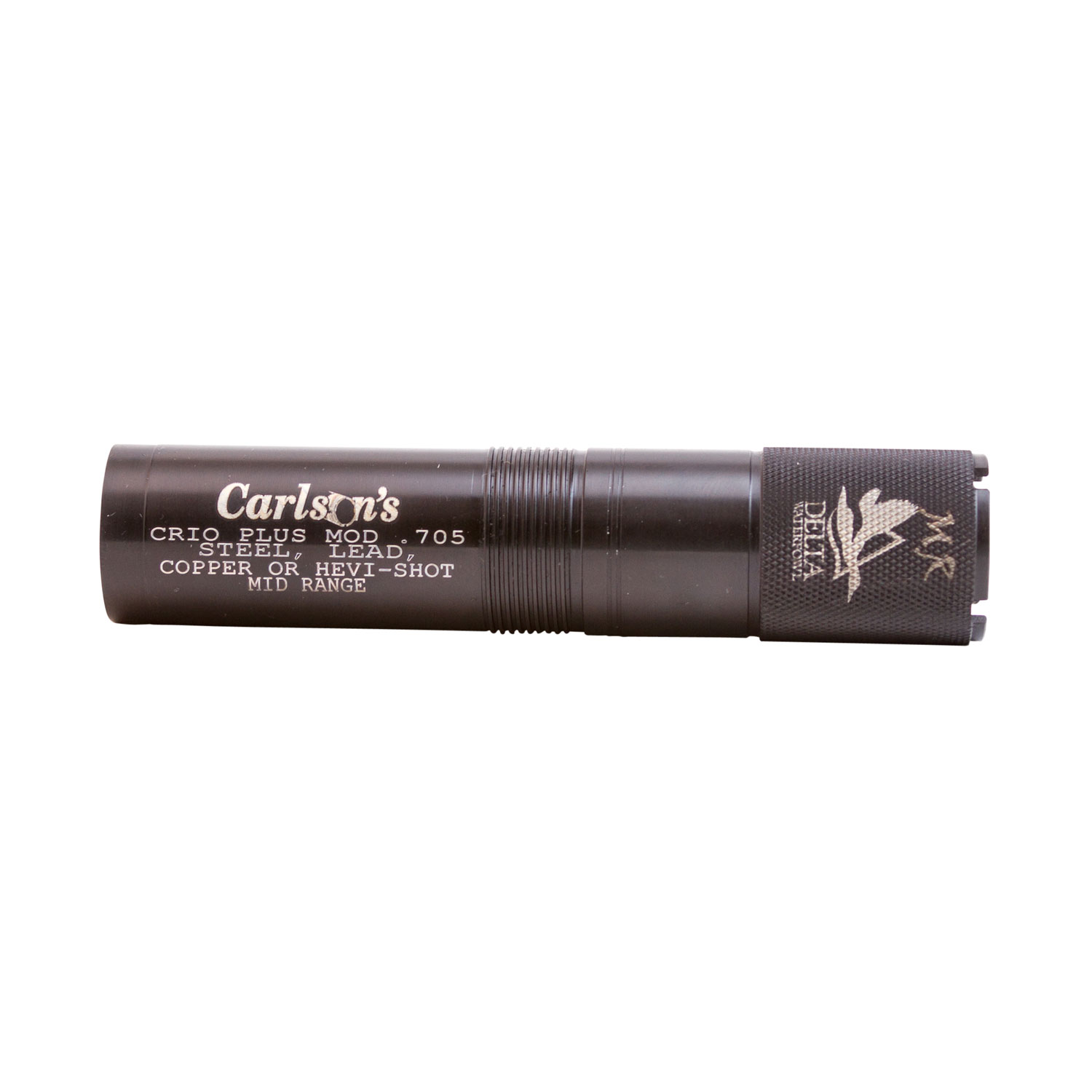 Carlsons Choke Tubes 07575 Delta Waterfowl  Benelli Crio Plus 12 Gauge Mid-Range 17-4 Stainless Steel Blued (Extended)