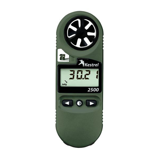 KestrelMeters 0825NV 2500NV Weather Meter OD Green CR2032 Lithium | 730650025015