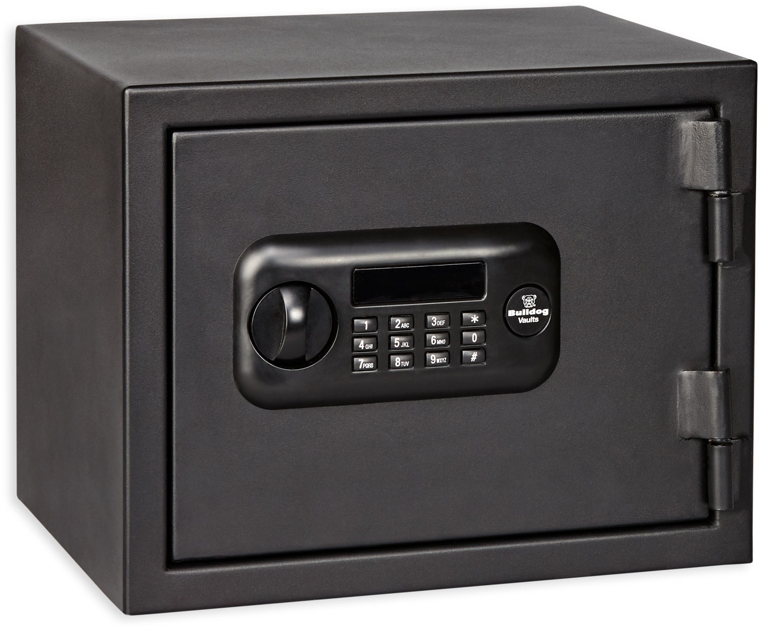 Bulldog BD1090F Digital Fire Safe Vault Keypad/Key Entry Black Steel 12