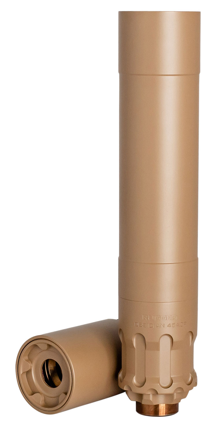 Rugged Suppressor OBSFDE45 Obsidian45  45 ACP 1.37