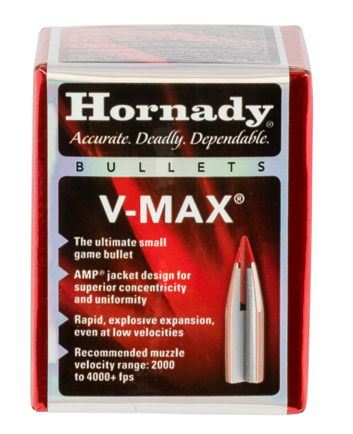 Hornady 2207 V-Max  5.45 Cal .222 60 gr V-Max 100 Per Box
