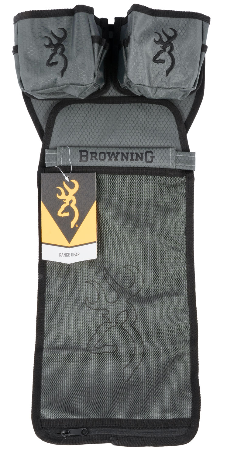 Browning 121960691 Summit Shell Pouch Brackish 600D Polyester Ripstop Shotgun Belt Loop Mount