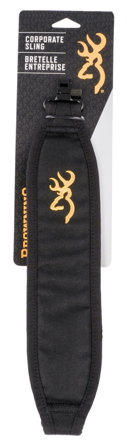 Browning 12232099 Corporate Sling made of Black Foam with Rubber Backing, 25.50
