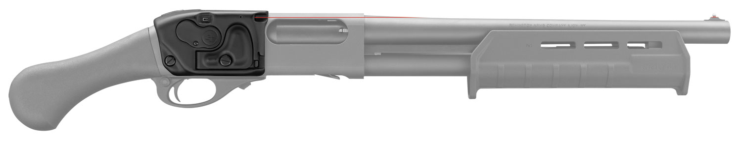Crimson Trace LS870 LaserSaddle  5mW Red Laser with 633nM Wavelength & Black Finish for 12 Gauge Remington 870, Tac-14