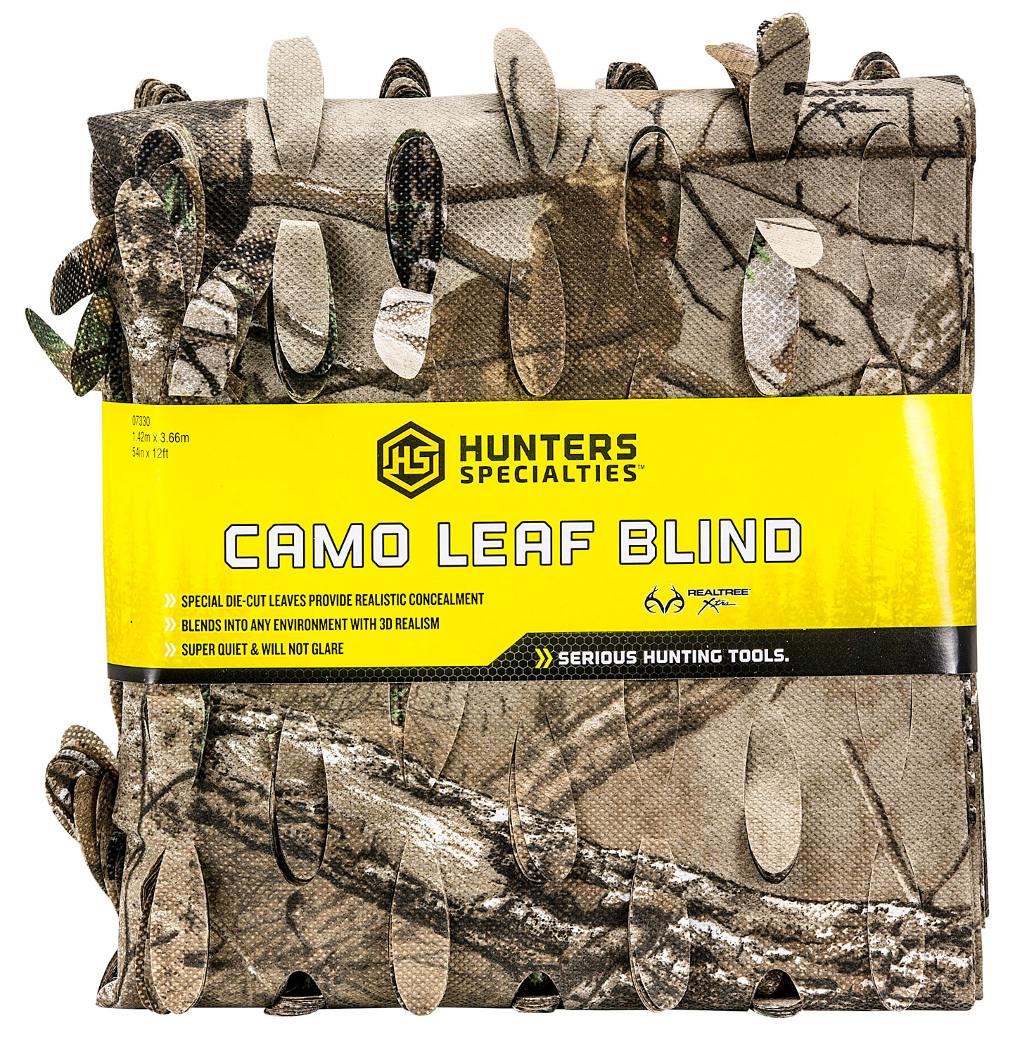 Hunters Specialties 07331 Camo Leaf Blind  Realtree Xtra 56 InchH x 30L | 021291073313