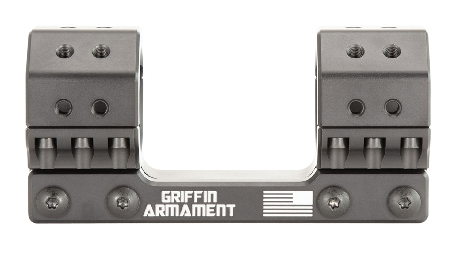 Griffin Armament SM11H30MM SPRM Scope Mount/Ring Combo Black Anodized Standard 30mm Tube 1.10