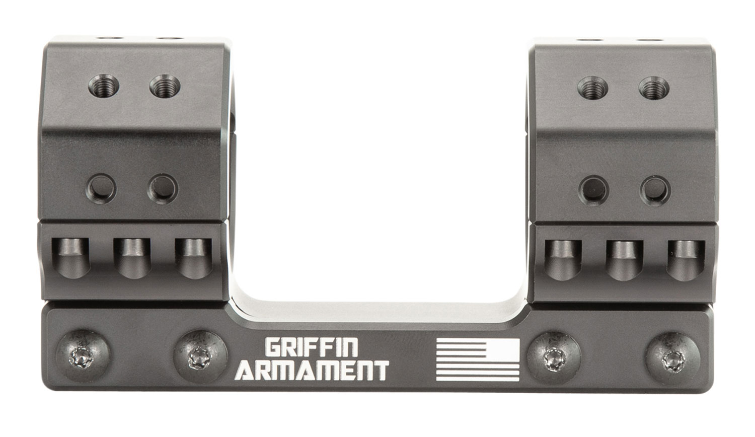 Griffin Armament SM118H34MM SPRM Scope Mount/Ring Combo Black Anodized Standard 34mm Tube 1.18