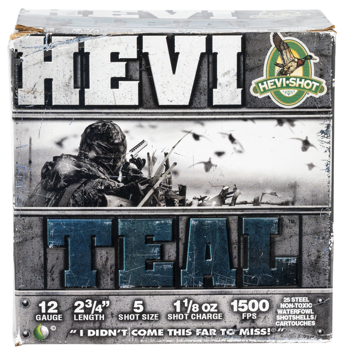 HEVI-Shot 61225 Hevi-Teal  12 Gauge 2.75