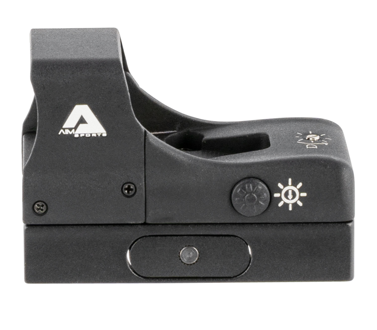 Aim Sports RT5C1 Reflex Compact Matte Black 1x27mm 3.5 MOA Illuminated Red Dot Reticle