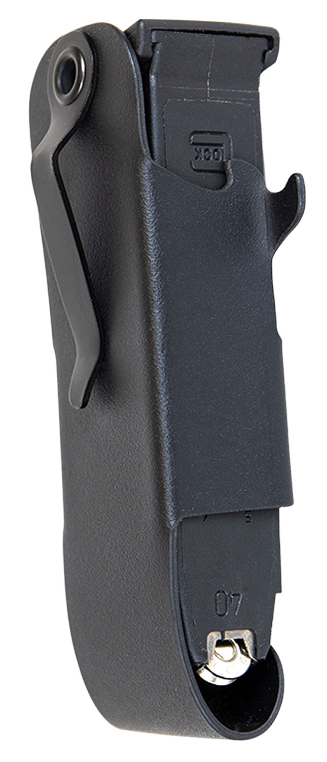 1791 Gunleather TACSNAG114R Snagmag  Single Black Leather Belt Clip Compatible w/ Ruger LC9/Sig P938 Right Hand