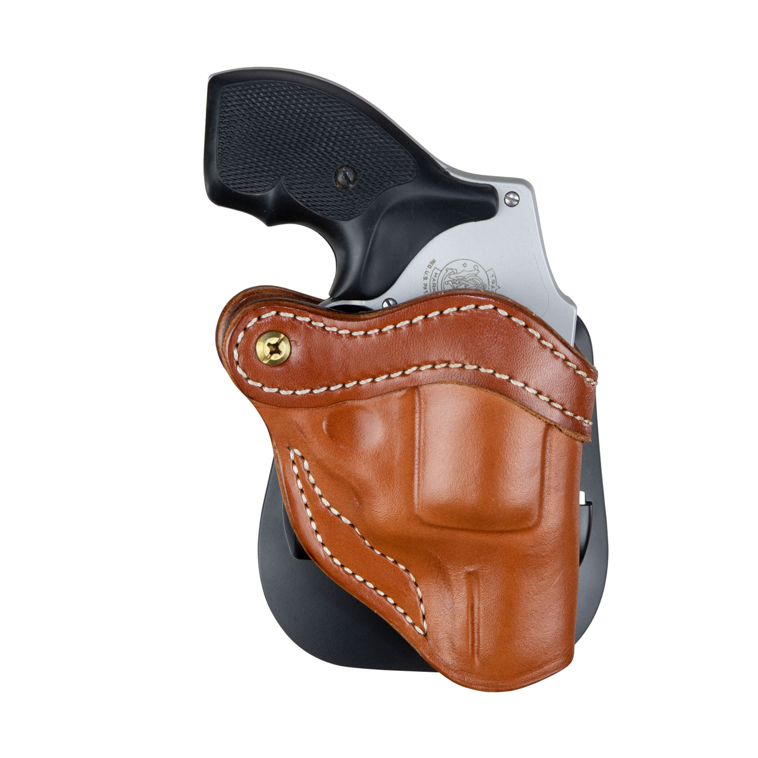 1791 Gunleather PDHR1CBRR R1  Classic Brown Leather OWB Ruger LCR/S&W J-Frame Right Hand