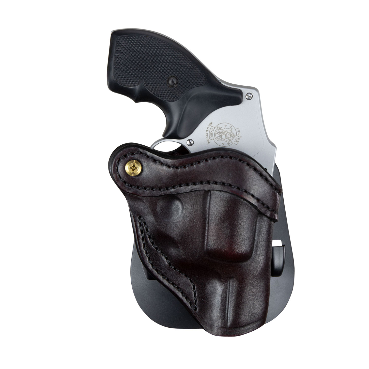 1791 Gunleather PDHR1SBRR R1  Signature Brown Leather OWB Ruger LCR/S&W J-Frame Right Hand