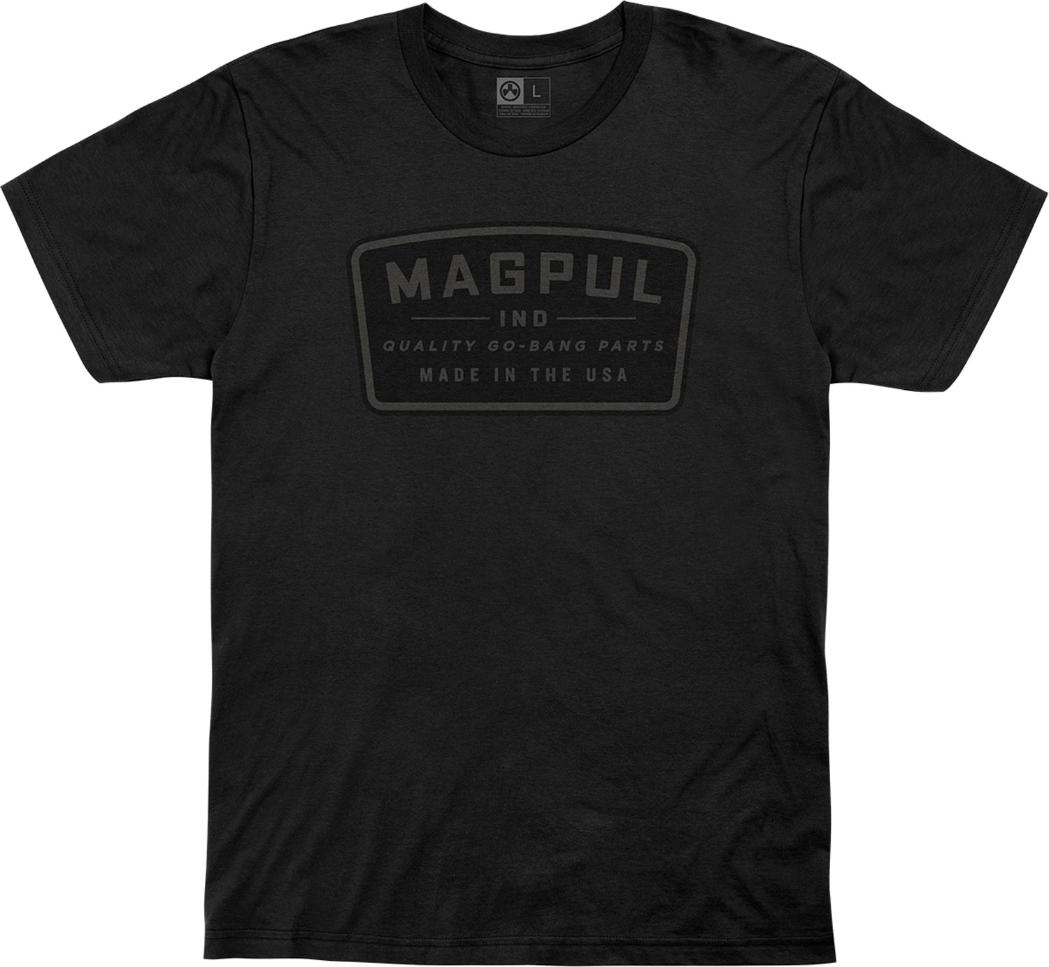 Magpul MAG1111-001-S Go Bang Parts T-Shirts Black Small Short Sleeve