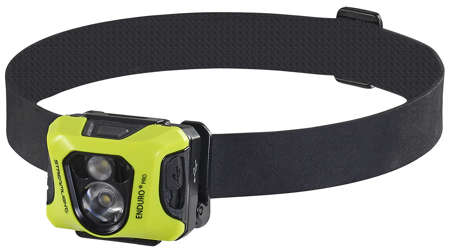 Streamlight 61436 Enduro Pro W/Dual Lock 15/25/50/90/145/200 Lumens White LED Bulb Black/Yellow 95 Meters Distance | 080926614369
