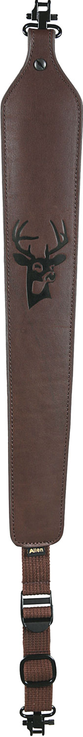 Allen 8145 Cobra Sling made of Brown Leather with Suede Lining, 23