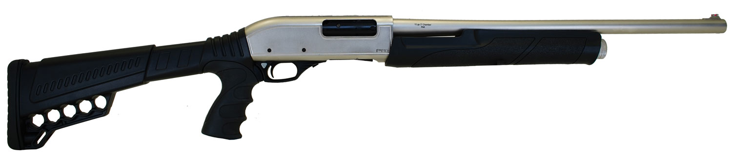Citadel FRPAX1220NKL CDP Force Tactical Pump 12 Gauge 31 3 Inch 20 Inch  Silver Marinecote Barrel, Steel Receiver w/Silver Marinecote Finish, Synthetic Pistol Grip Stock | 682146503043
