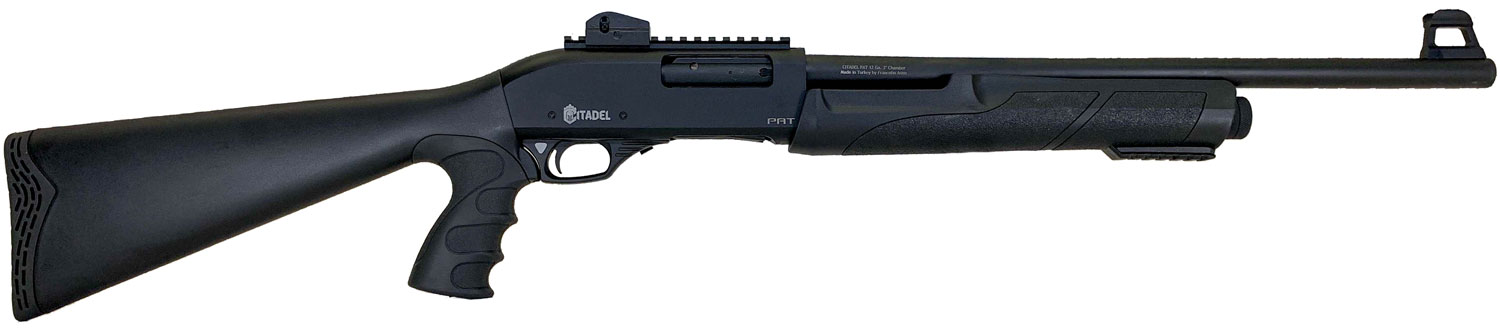 Citadel FRPAT1220 CDA Force Tactical Pump 12 Gauge 31 3 Inch 20 Inch  Barrel, Steel Receiver, Matte Black Metal Finish, Optics Ready Picatinny Rail, Synthetic Pistol Grip Stock  | 12GA | 682146503050