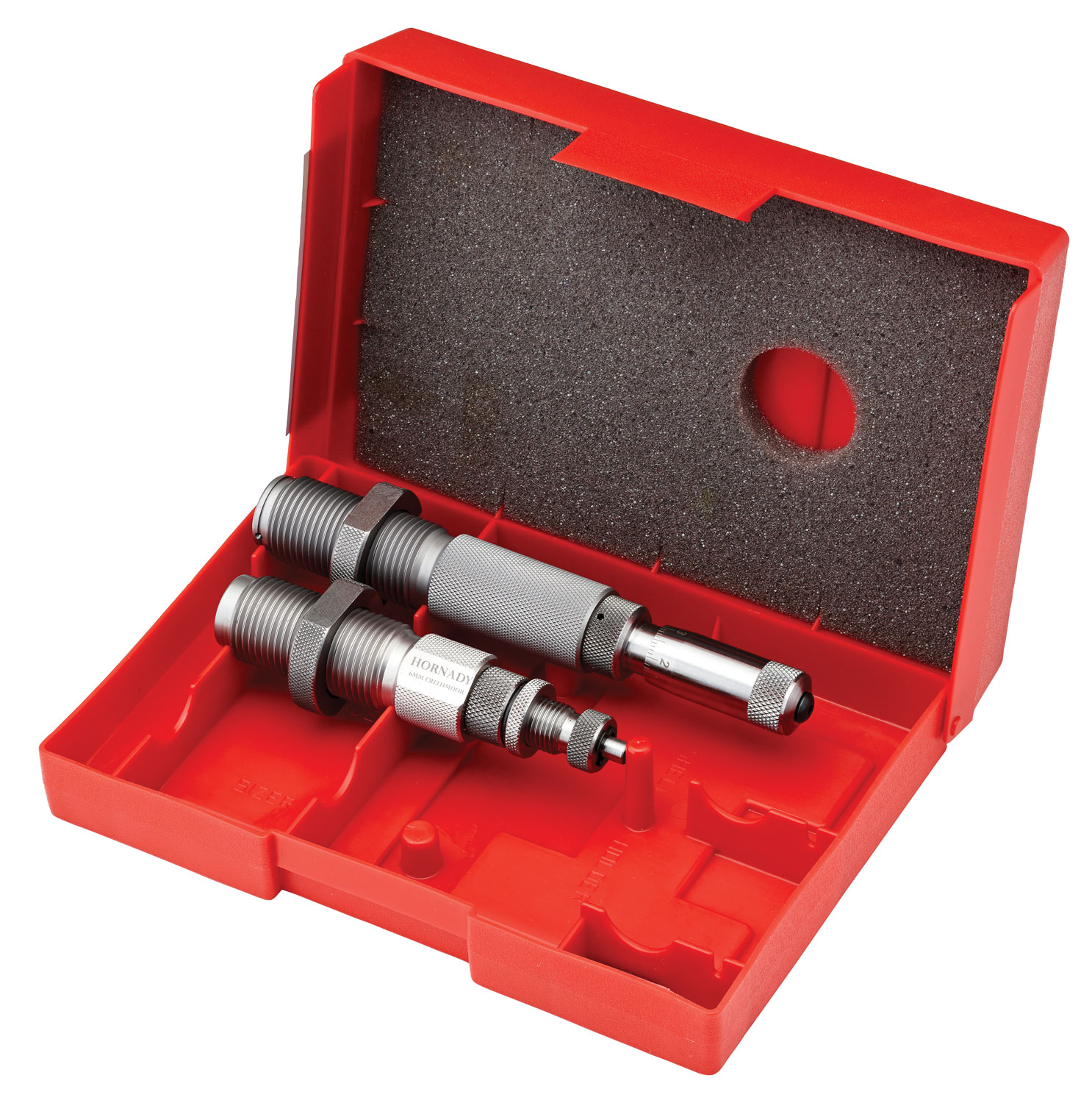 Hornady 544249 Match Grade 2 Die Set for 6mm BR Includes Bushing/Seater
